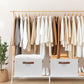 Large Fabric Storage Bins with 3 Handles