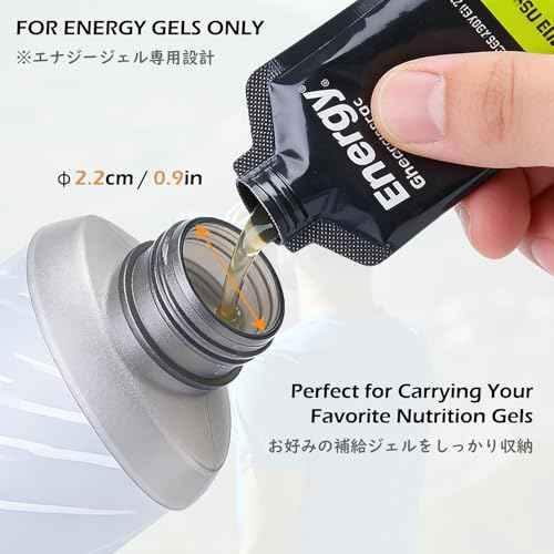 Water Bottles TPU Soft Flasks Collapsible Running Flasks for Hydration Pack Backpack Hiking Cycling