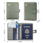 Premium Leather Passport Holder Covers Case