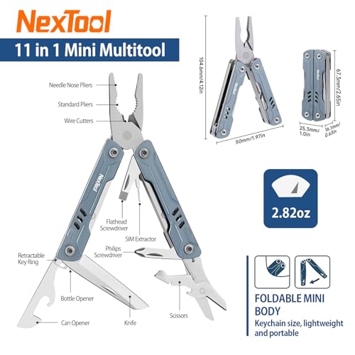 Mini Sailor S11 Keychain Multitool