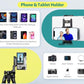 Phone Tripod 67" Camera Tripod Stand for iPhone iPad