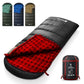 Cotton Flannel XXL Winter Sleeping Bags for Adults Big and Tall
