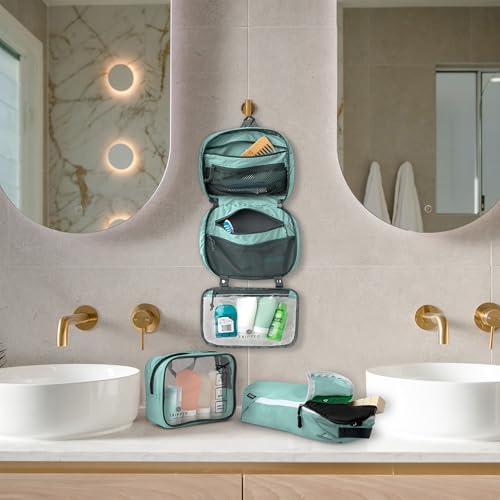 3 Piece Travel Toiletry Bag Set