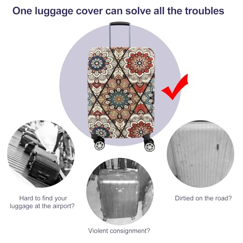 Travel Trolley Case Cover Protector Suitcase Cover 22"