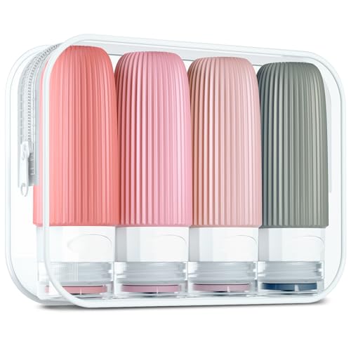 Travel Bottles for Toiletries (4 Count)