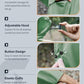 Adult Rain Poncho Waterproof Hooded Zipper Raincoat with Pockets