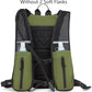 Running Hydration Vest Pack Tactical 3L Water Bladder Backpack Bag for Cycling Marathon Hiking Daypack Men & Women