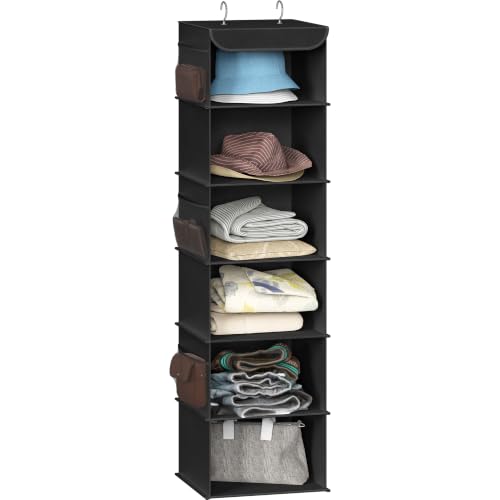 6 Shelf Hanging Closet Organizer (6 Count)