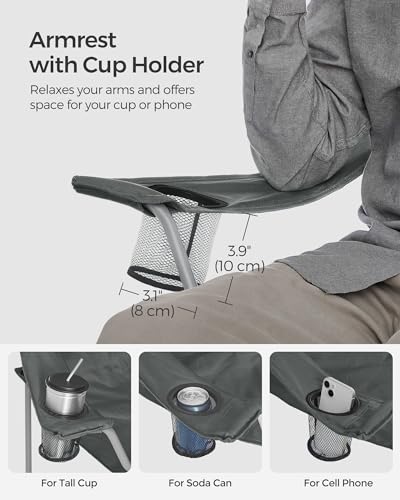 Set of 2 Folding Camping Chairs (2 Count)