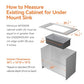 32 Inch Workstation Kitchen Sink