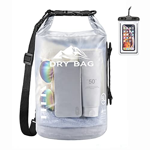 Dry Bag Waterproof Backpack with Phone Case