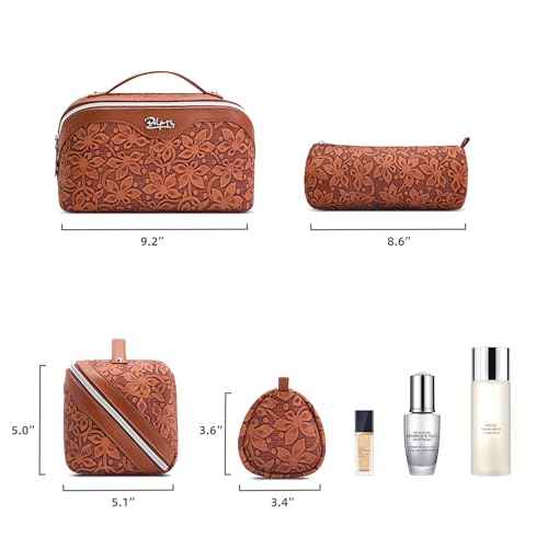 Travel Makeup Bag Cosmetic Bags for Women