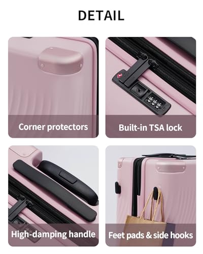 Hardside Expandable Carry On Luggage