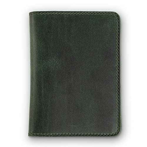 Standard Full Grain Crazy Horse Leather Passport Holder