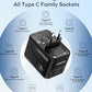 70W GaN Universal Travel Adapter