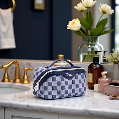 Travel Makeup Bag Cosmetic Bags for Women (3 Count)