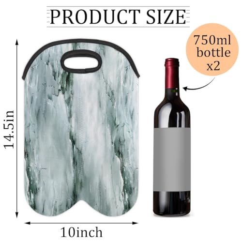 Wine Carrier Tote Personalized Bag for 2 Bottles