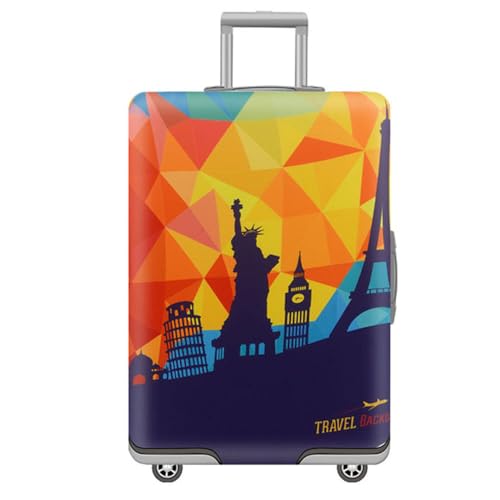 Thicker Travel Luggage Covers with Luggage Tag For Suitcase Tsa Approved