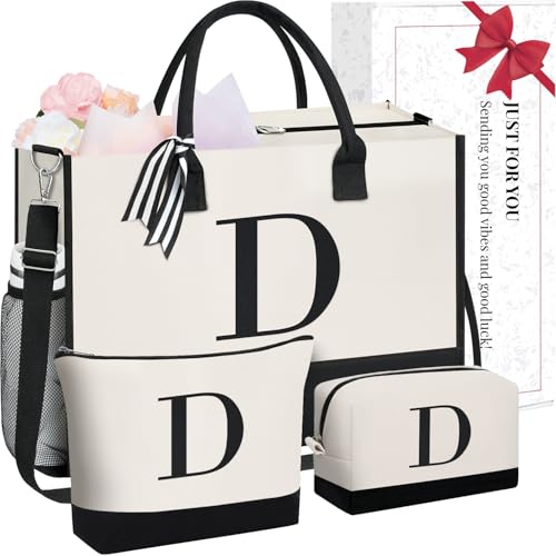 Initial Tote Bag