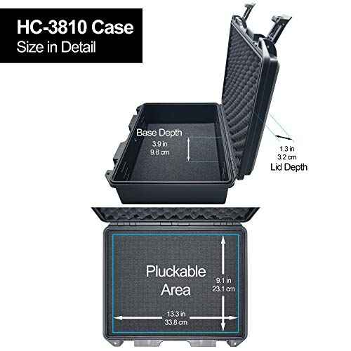 HC 3810 Waterproof Hard Case with Foam