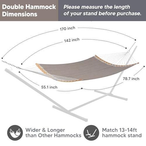 Hammocks Outdoor Hammock with Spreader Bar