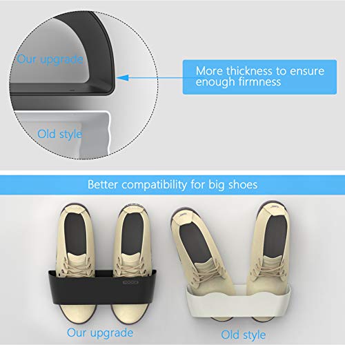 6Pack Wall Shoe Rack (6 Count)