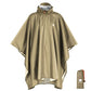 Hooded Rain Poncho for Adult Waterproof Lightweight Raincoat