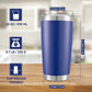 20 oz Tumbler Stainless Steel Tumblers with Lid Double Wall Vacuum Insulated Coffee Mug 20oz Powder Coated Cup for Hot and Cold Drinks