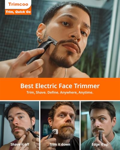 2026 Upgraded] Beard & Nose Hair Trimmer Kit