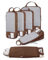 6 Set Compression Packing Cubes for Travel (6 Count)