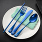Travel Utensils Set Stainless Steel with Carrying Case