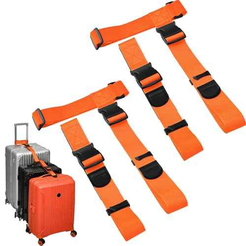 4 Pack Luggage Connector Straps
