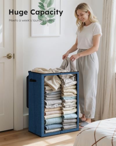 130L Laundry Hamper with Lid