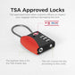 TSA Approved Travel Luggage Locks