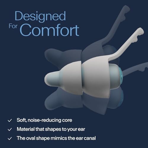 Alpine SleepDeep Reusable Earplugs for Sleeping (2 Count)