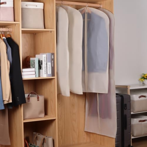 Dress Bags for Gowns Long Garment Bags for Hanging Clothes 65 in