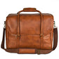 6 Wine Bottles Carrier Leather Bag