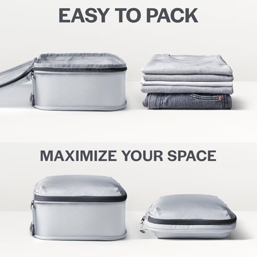 Ultralight Compression Packing Cubes for Travel (6 Count)