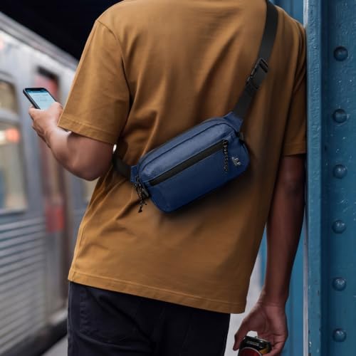 1.5L Sling Bag with RFID Blocking Crossbody Chest Pack for Men Women