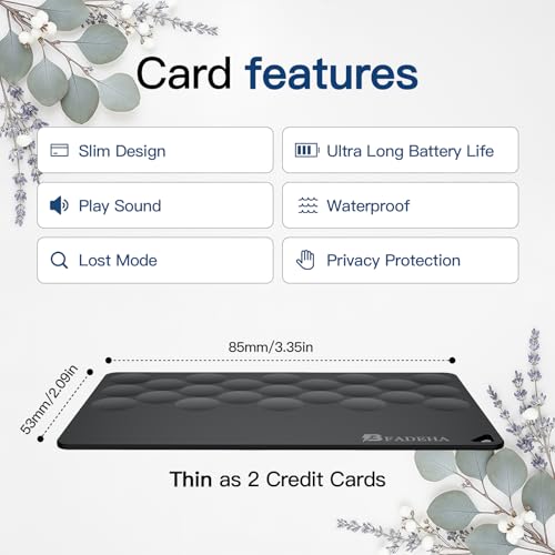 2026 Apple MFi Certified Wallet Tracker Smart Card for Find My