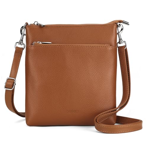 Genuine Leather Small Crossbody Bags for Women Travel Leather Purse