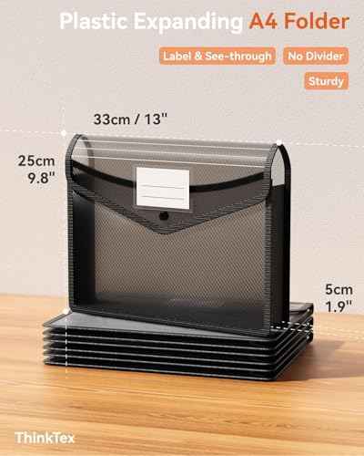 Plastic Expanding File Folder (20 Count)