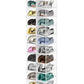 20 Section Hanging Shoe Organizer for Closet