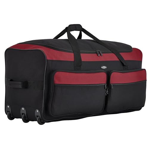 36" Asgard 3 Wheel Rolling Duffel Bag