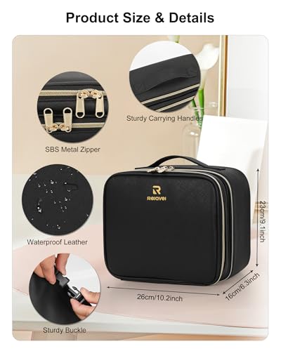 Makeup Bag with LED Mirror
