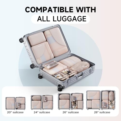 11 Set Packing Cubes for Travel (11 Count)