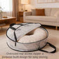 4 Pack Clear Christmas Wreath Storage Bags 24 Inch (4 Count)
