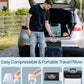 Cooling Shredded Memory Foam Travel & Camping Pillow Large