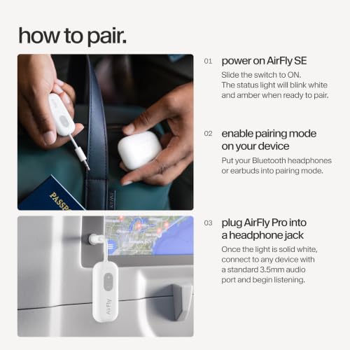 AirFly SE Bluetooth Wireless Audio Transmitter Adapter