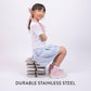 Rover Stainless Steel Bento Box Style Lunch Box for Kids with 5 Compartments